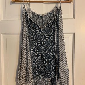 Off-the-Shoulder Floral Long-Sleeve Top